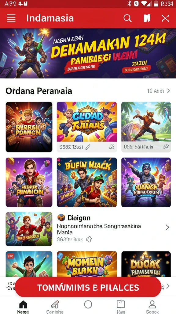Fitur multiplayer untuk bermain bersama teman.