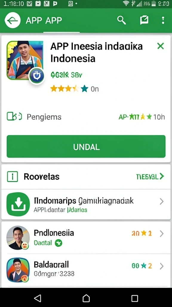 Tampilan antarmuka yang menarik dan user-friendly.