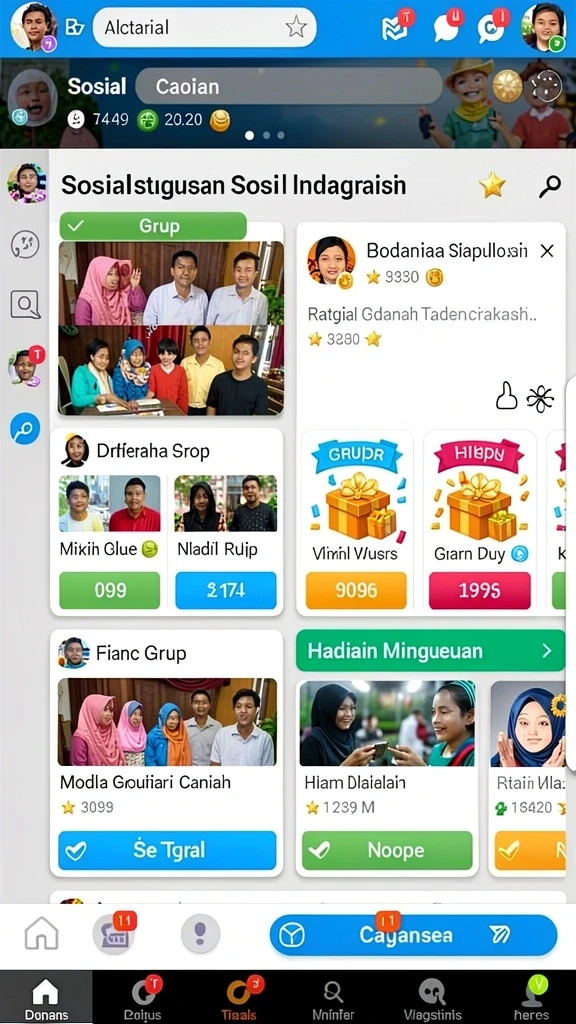 Screenshot permainan slot yang menghibur.
