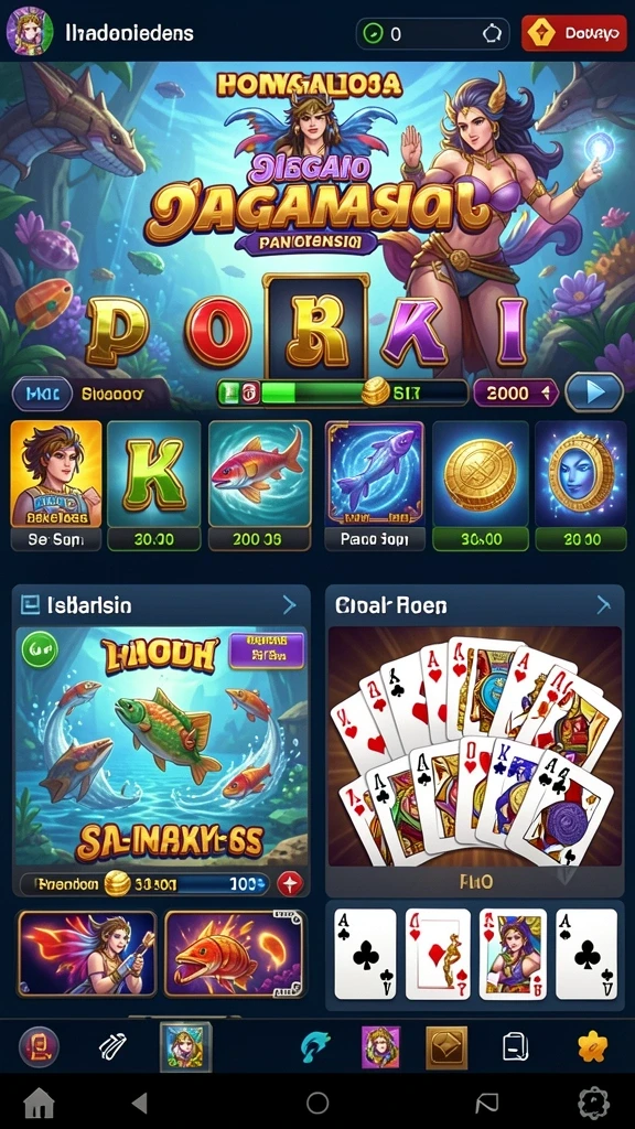 Gambar kedua menampilkan interaksi antar pemain dalam mode multiplayer.