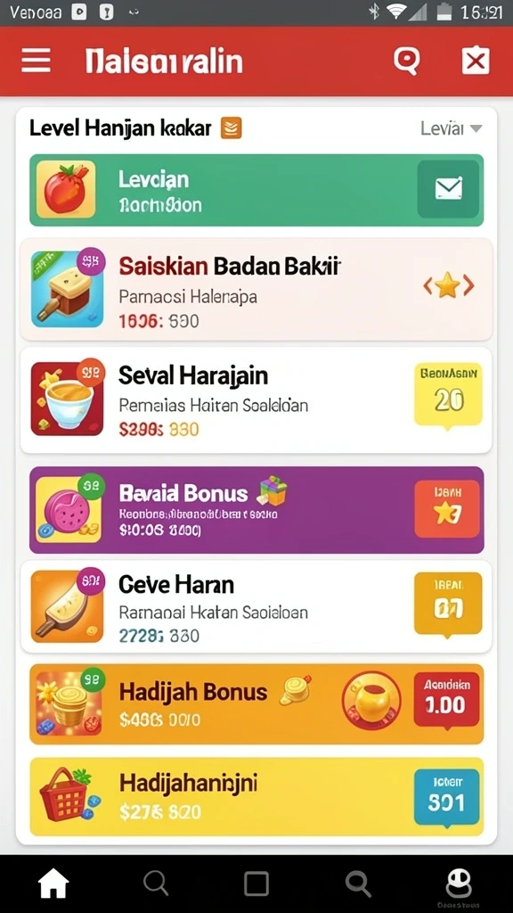Tampilan antarmuka yang menarik dan user-friendly.