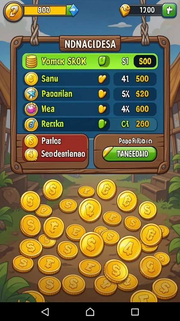 Fitur sistem reward yang menguntungkan bagi pemain.