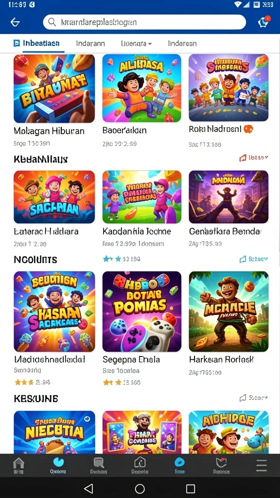 Karakter unik dengan desain yang keren.