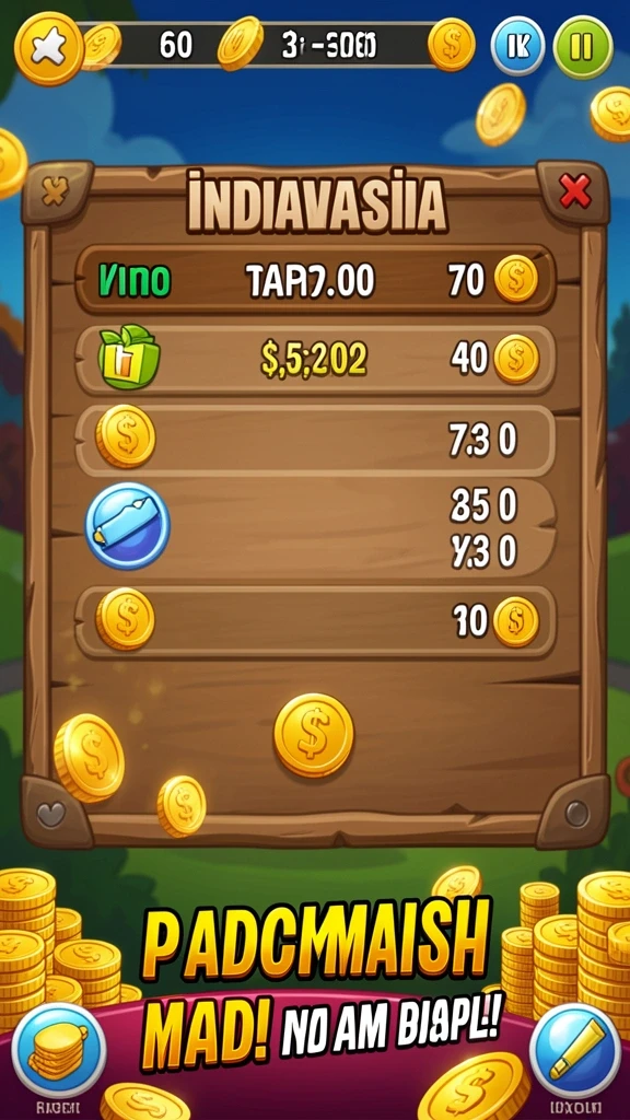 Sistem reward yang memotivasi untuk terus bermain.