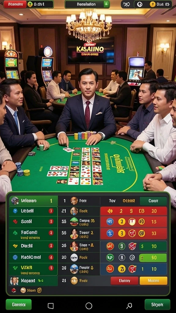 Karakter unik dengan keterampilan berbeda.
