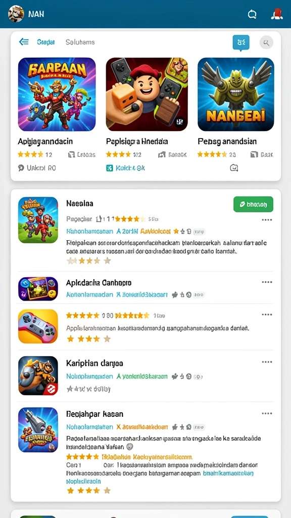 Screenshot aksi seru di arena pertempuran.