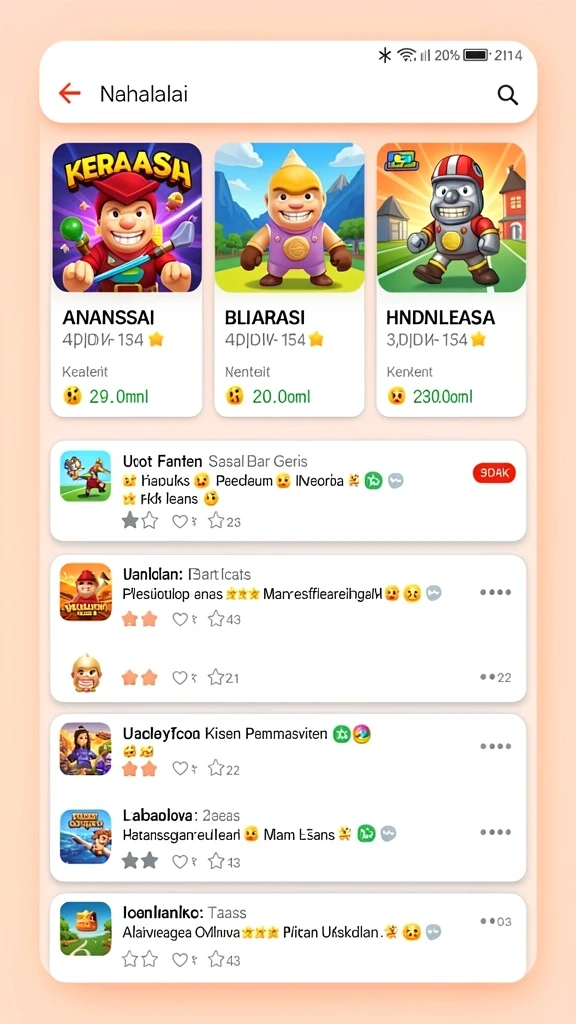 Screenshot menunjukkan karakter utama dalam pertarungan epik.