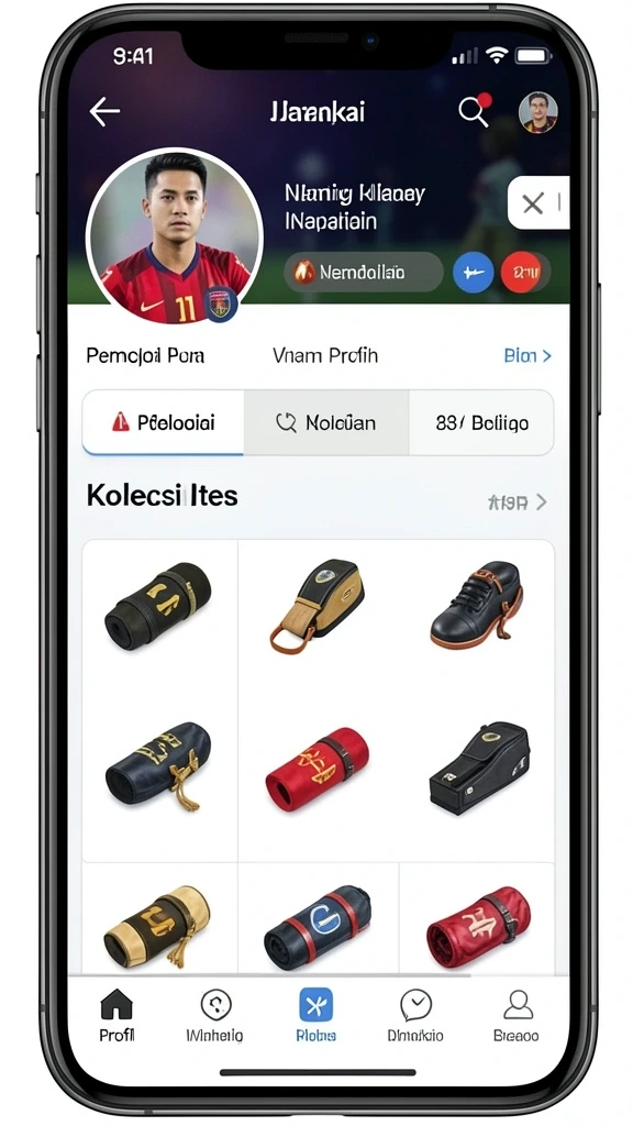 Tampilan utama GAMERP dengan grafik colorful yang menarik.