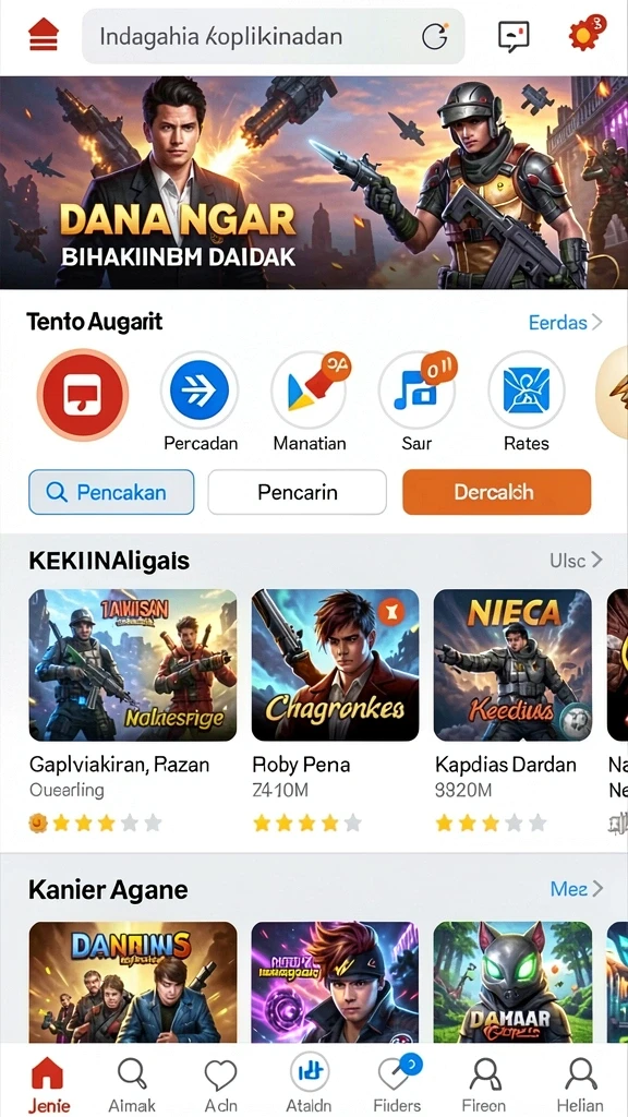 Mode permainan yang beragam dan menantang setiap pemain.
