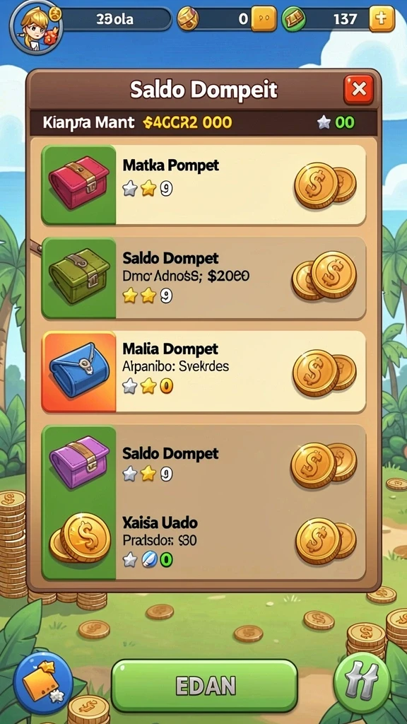 Transaksi deposit yang cepat dan aman.