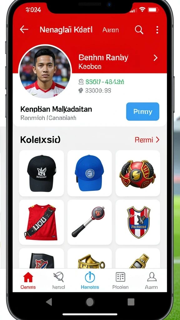 Tampilan antarmuka yang user-friendly.