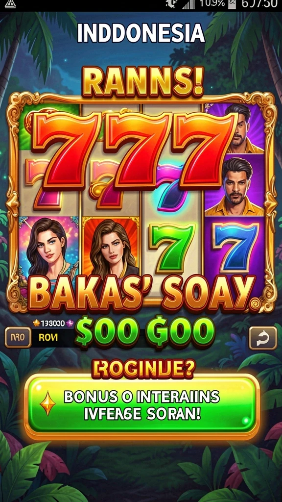 Beragam pilihan tema permainan slot.