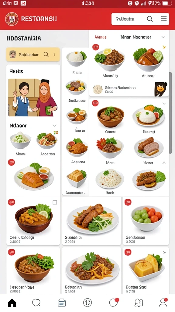 Karakter dapat disesuaikan dengan berbagai pilihan.
