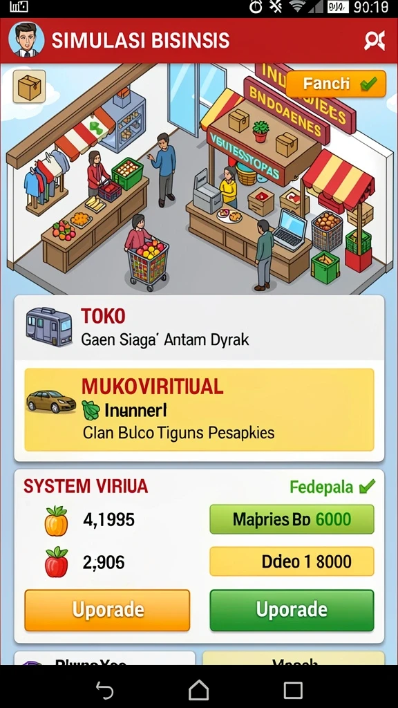 Gameplay yang adiktif dengan tantangan seru di setiap level.