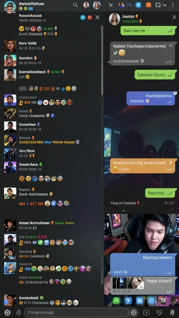 Tampilan awal permainan yang menarik dan penuh warna.