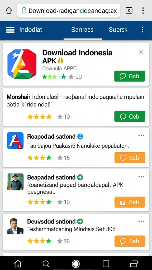 Tampilan antarmuka pengguna yang mudah dinavigasi.