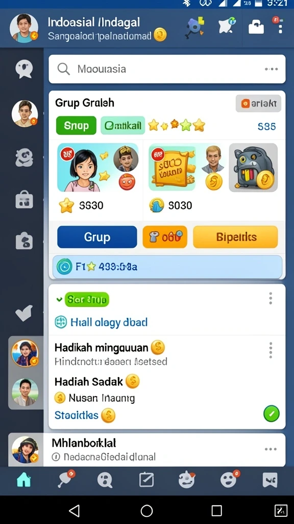 Tangkapan layar kedua memperlihatkan grafis menakjubkan dari dunia game.