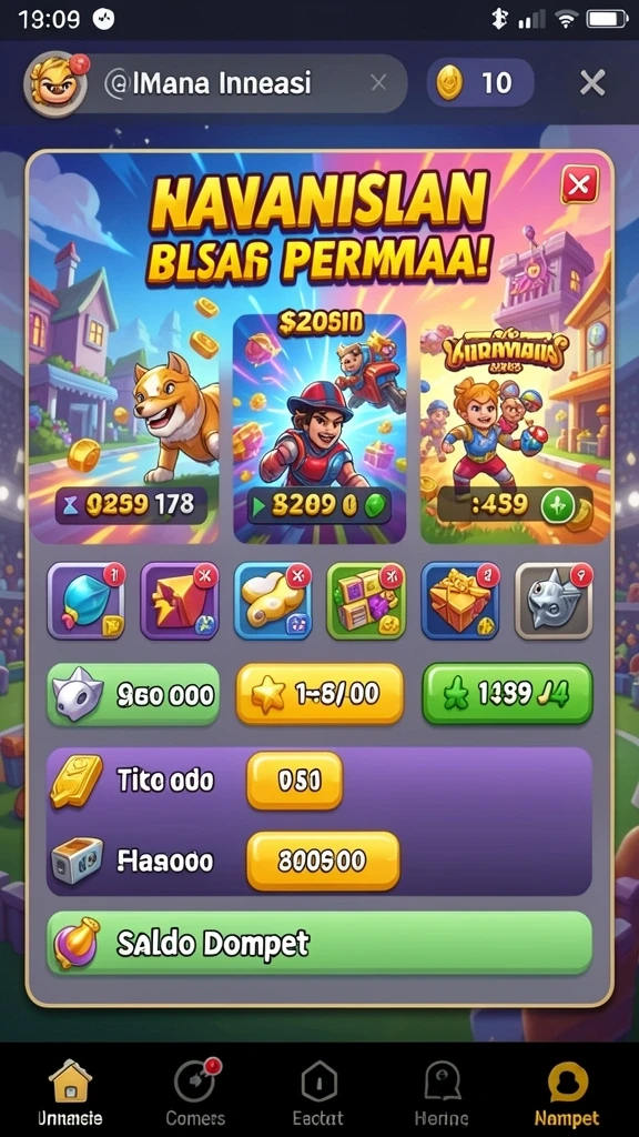 Tampilan antarmuka yang intuitif dan mudah dinavigasi.