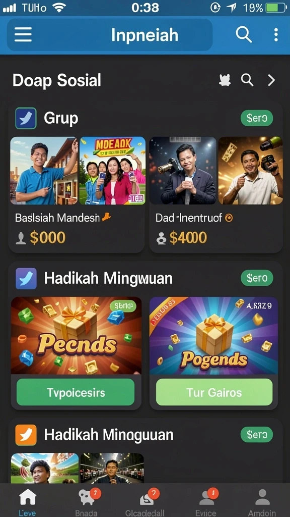 Screenshot level pertama dengan pemandangan indah.