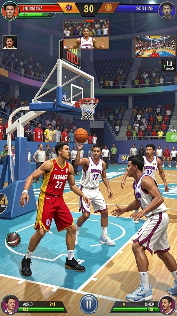 Screenshot menampilkan salah satu misi menantang dalam game.