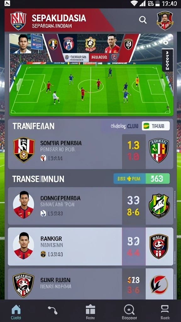 Beragam pilihan mode permainan yang seru.