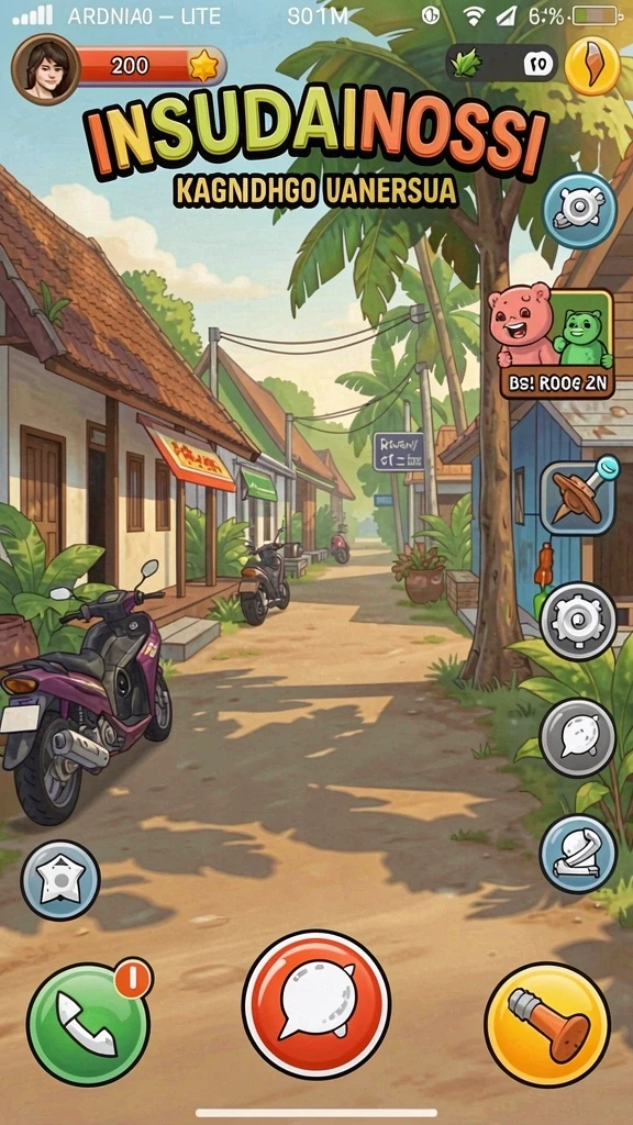 Karakter pahlawan yang unik dan beragam.