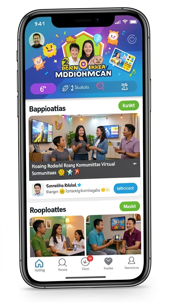 Beragam permainan menarik tersedia untuk dipilih.