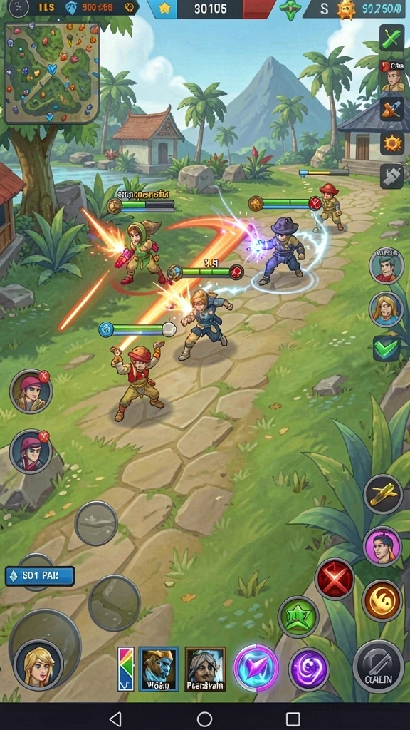 Fitur multiplayer memungkinkan bermain dengan teman secara langsung.