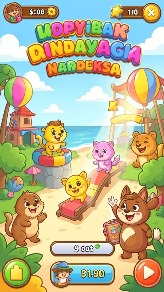 Tangkapan layar menampilkan karakter unik yang bisa Anda temui.