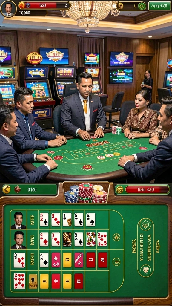 Tampilan antarmuka yang modern dan user-friendly.