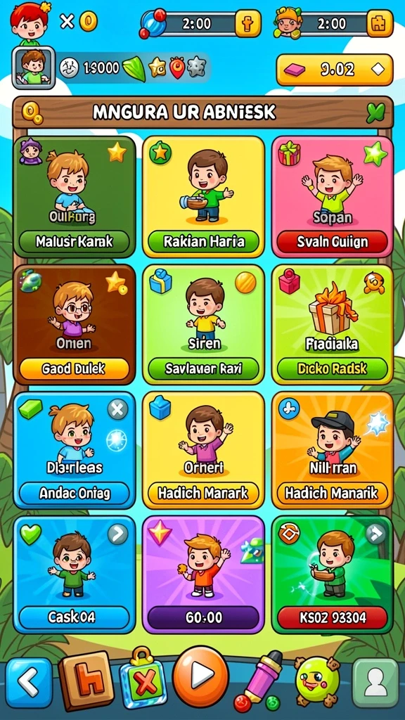 Dapatkan hadiah menarik dengan setiap level yang diselesaikan.