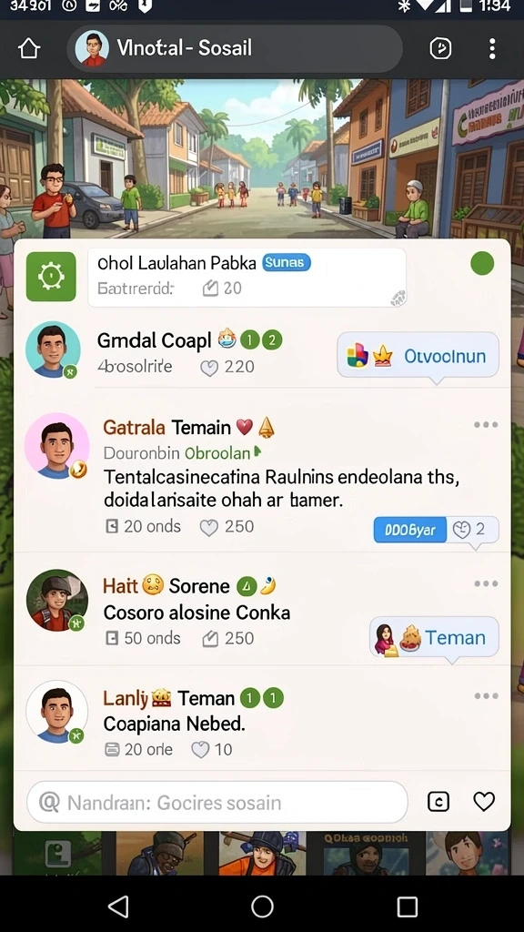 Level yang penuh tantangan dan petualangan seru.