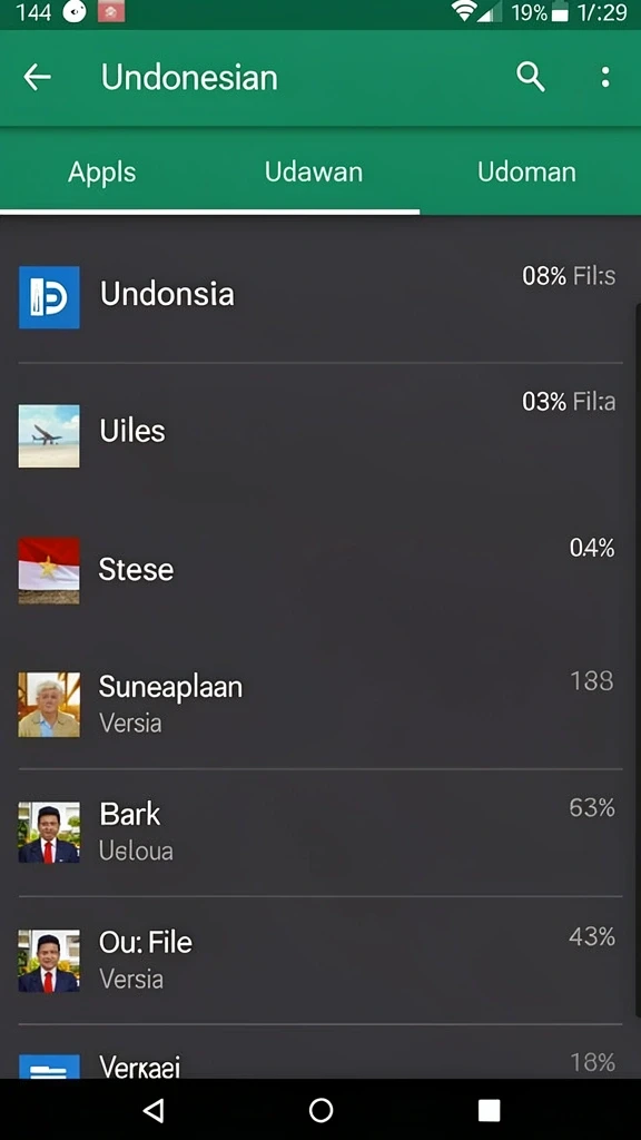 Tampilan antarmuka yang intuitif dan mudah dipahami.
