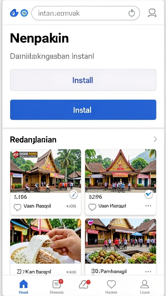 Tampilan antarmuka yang menarik dan mudah digunakan.