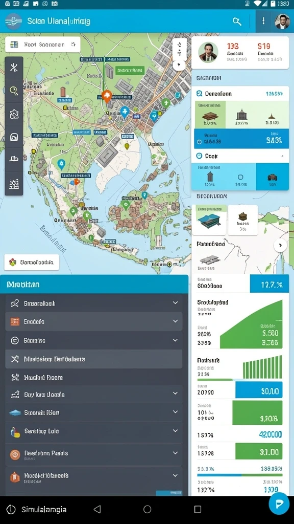 Karakter dengan berbagai kostum unik pilihan.