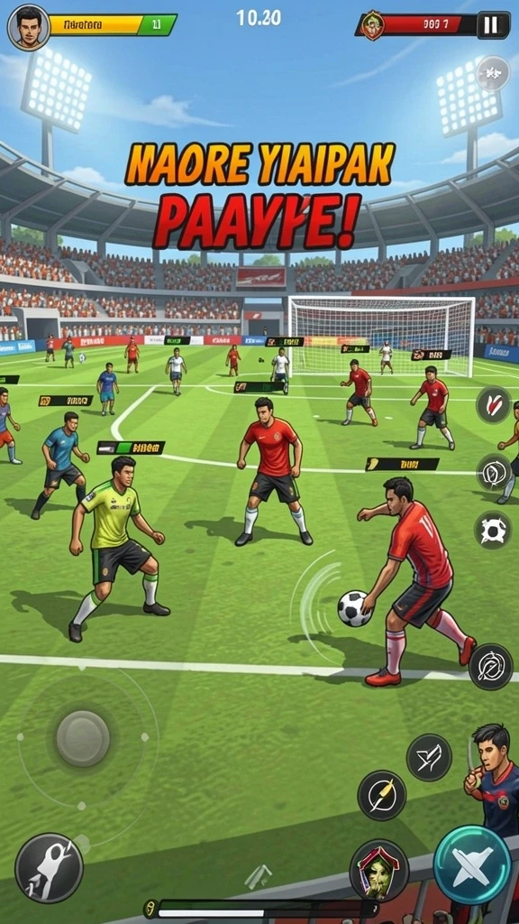 Pemandangan Tokyo yang menakjubkan di dalam game.