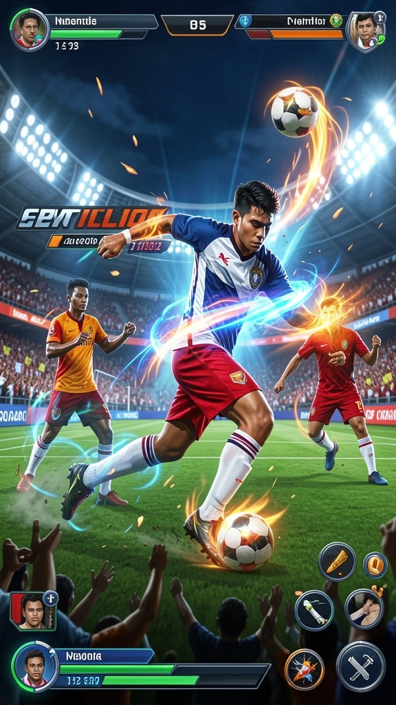 Tangkapan layar menunjukkan mode multiplayer yang seru.