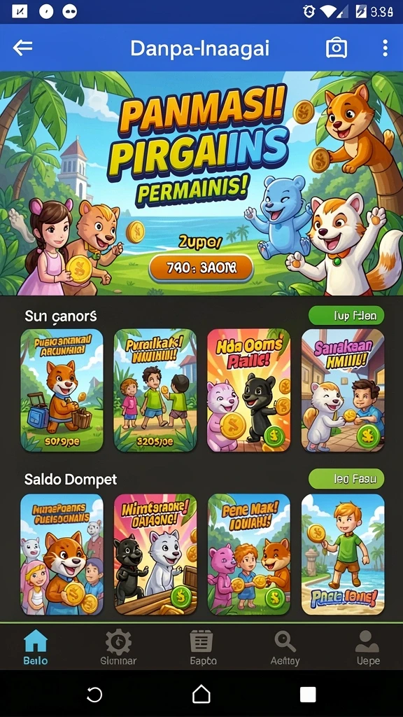 Gambar tampilan awal yang menarik.