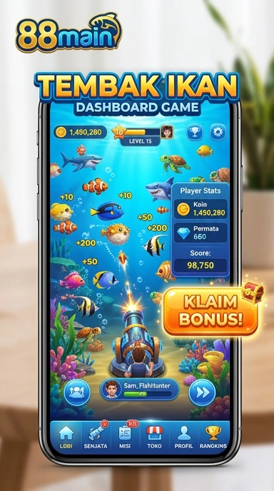 88main — layar beranda